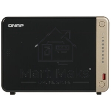 Сетевое хранилище NAS Qnap Original TS-664-8G 6-bay настольный Celeron N5095