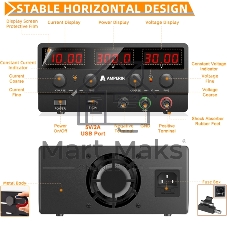 Лабораторный блок питания Amperin AI-H3010 30V, 10A