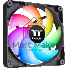Вентилятор для корпуса Thermaltake CT140 ARGb 140x140x25мм черный 4-pin 30.5dB Ret (CL-F150-PL14SW-A)
