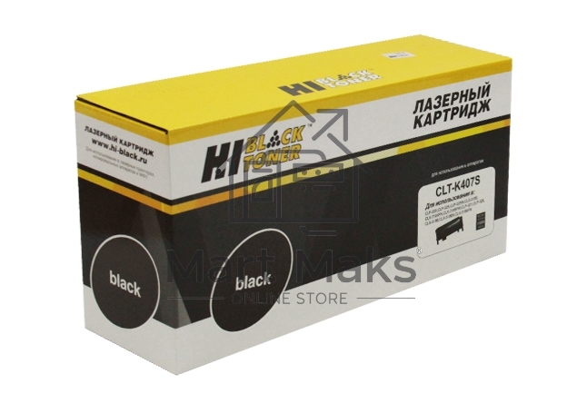 Расходные материалы Hi-Black CLT-K407S Картридж для Samsung CLP320/320N/CLX-3185/3185N/FN Bk с чипом