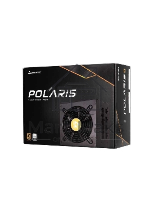 Блок питания Chieftec Polaris PPS-650FC, 650Вт, 80 PLUS Gold, 120мм, модульный, черный
