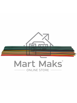 Термоусаживаемые трубки Rexant, 25,0/12,5 мм, набор пять цветов, упаковка 25 шт. по 1 м