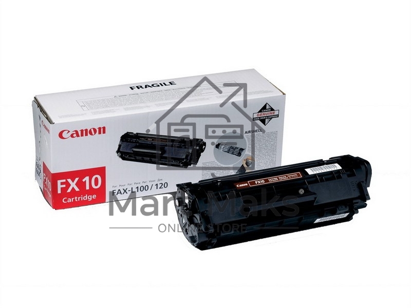Картридж лазерный Canon FX-10 (0263B002) черный (2000 стр) для Canon FAX L100/120, MF4018/4120/4140/4150/4270/4320/4330/4340/4350/4370