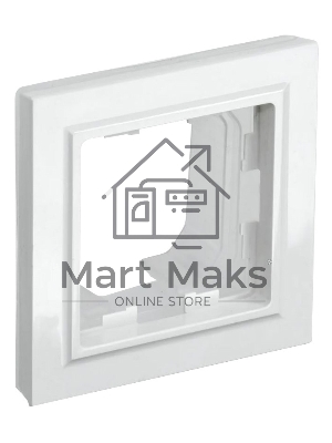 Рамка 1-мест. IEK BRITE IP44 РУ-1-БрБ-44 белый