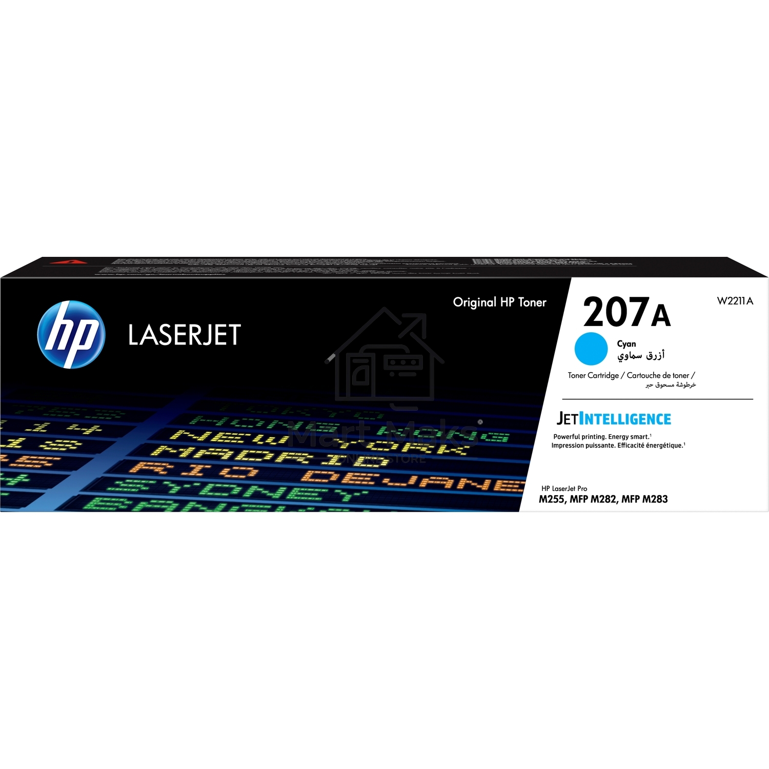 Картридж лазерный HP 207A голубой для M255/MFP M282/M283 1250 стр
