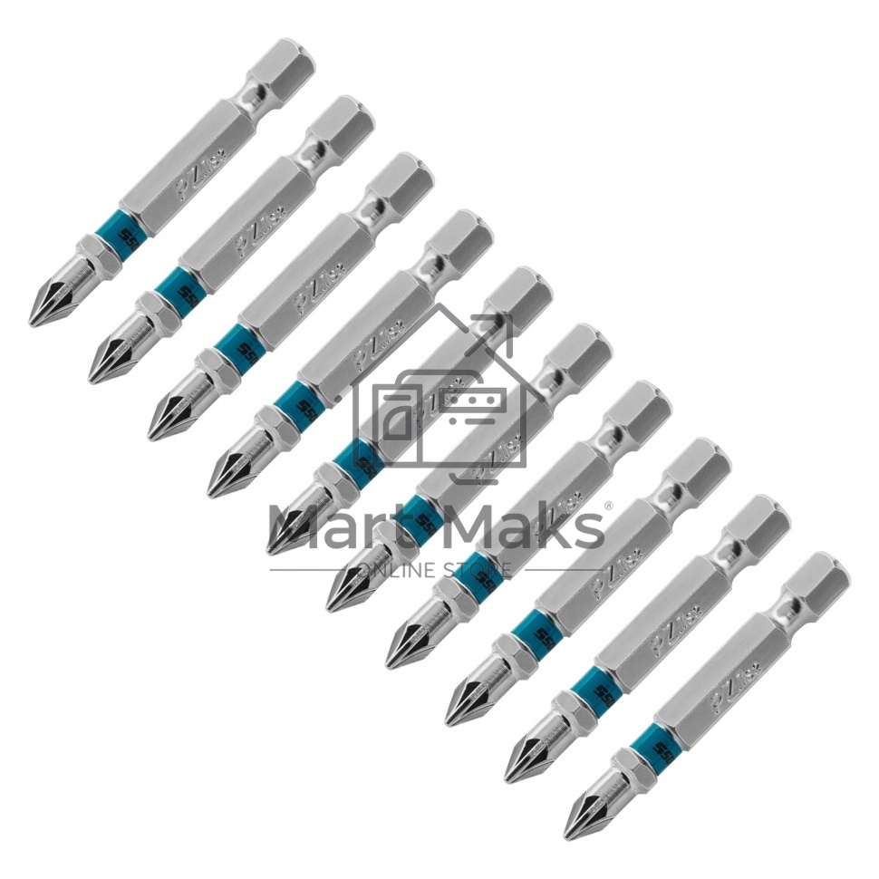 Набор бит GROSS 11344pz1х50 сталь s2 10шт