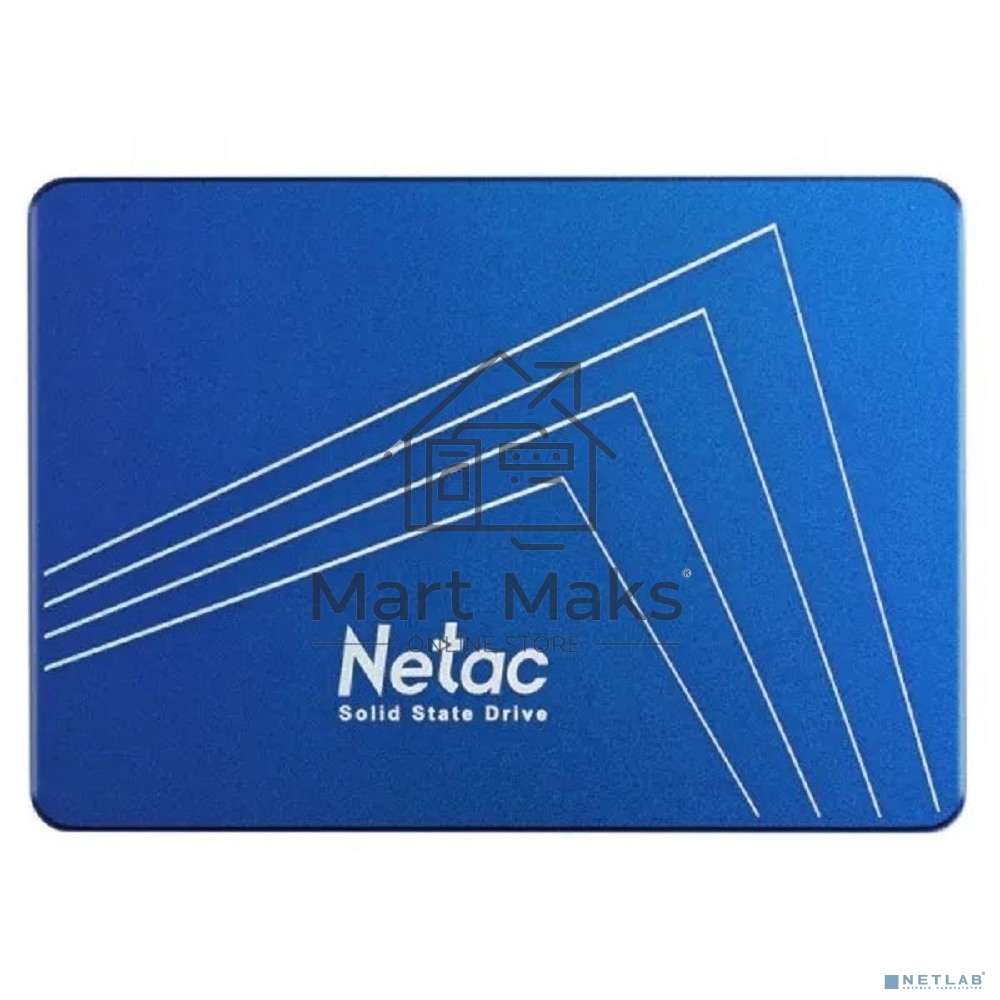 Накопитель SSD Netac N600S, 512GB, SATA III, 2.5
