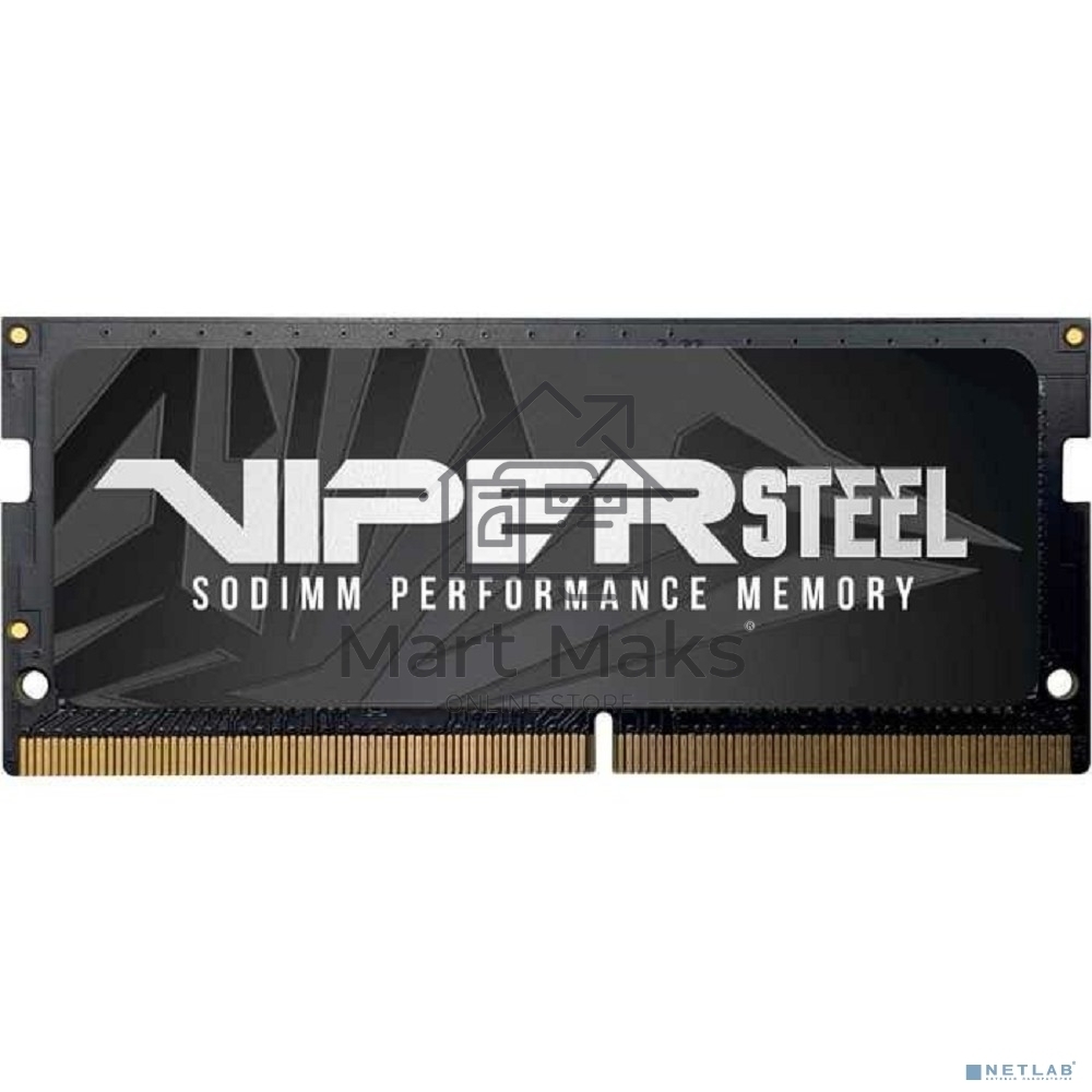 Оперативная память Patriot Viper Steel, DDR4, 8GB (1x8GB), 2400MHz, CL15, SO-DIMM