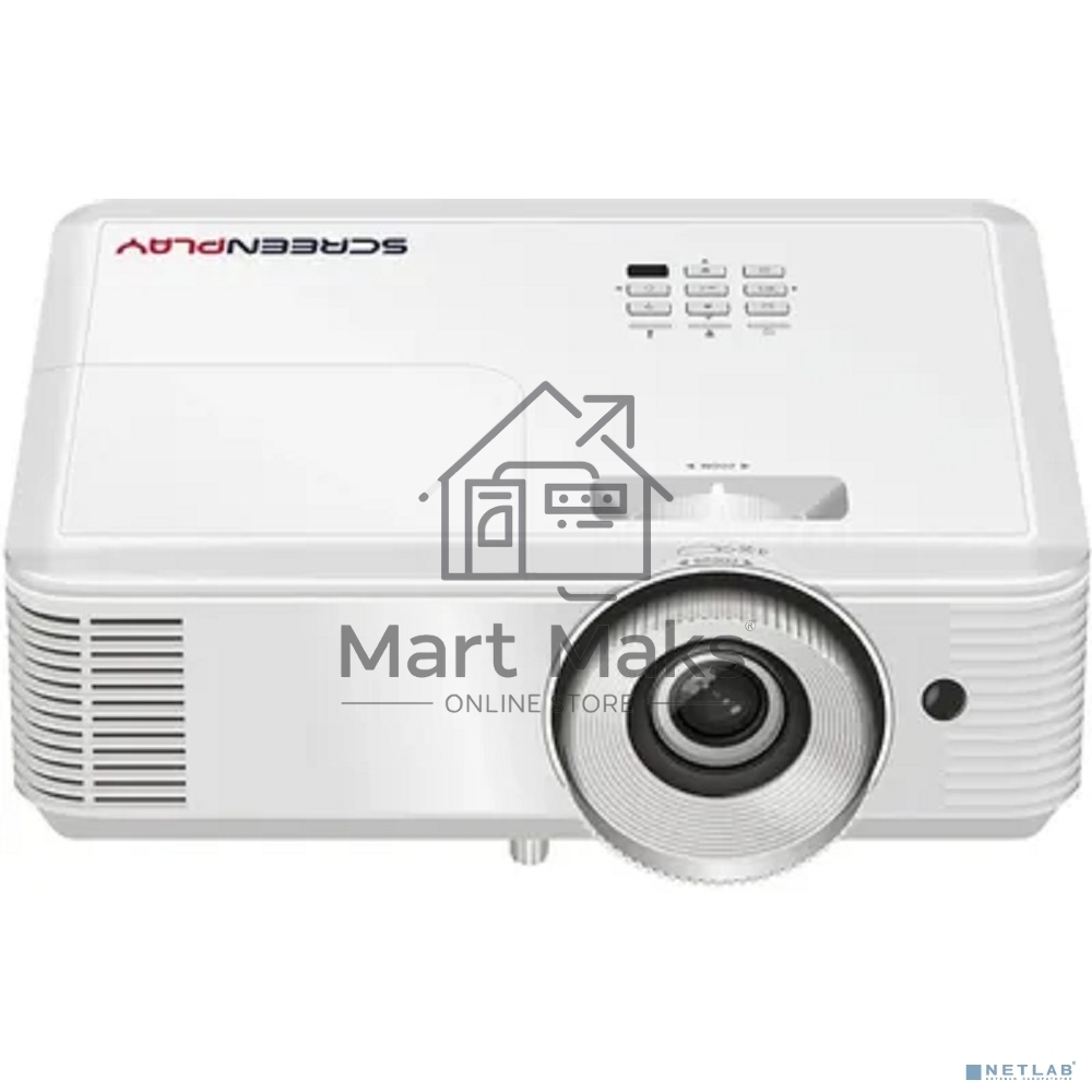 Проектор ScreenPlay INFOCUS SP226 DLP, WXGA, 4000 lm, 30 000:1, 1.541.72:1, 2xHDMI 1.4, VGA in/out, S-Video, 3.5mm in/out, USB-A, RS-232, лампа 15 000ч.(ECO mode), 10W, 27дБ, 2,9 кг, БЕЛЫЙ