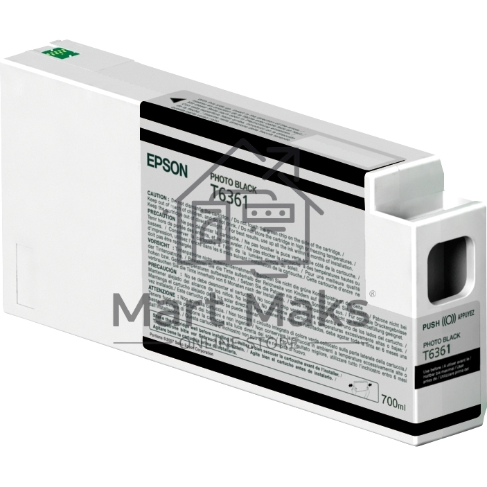 Картридж струйный Epson C13T636100 фото черный (700 мл) для Stylus Pro 7900/9900