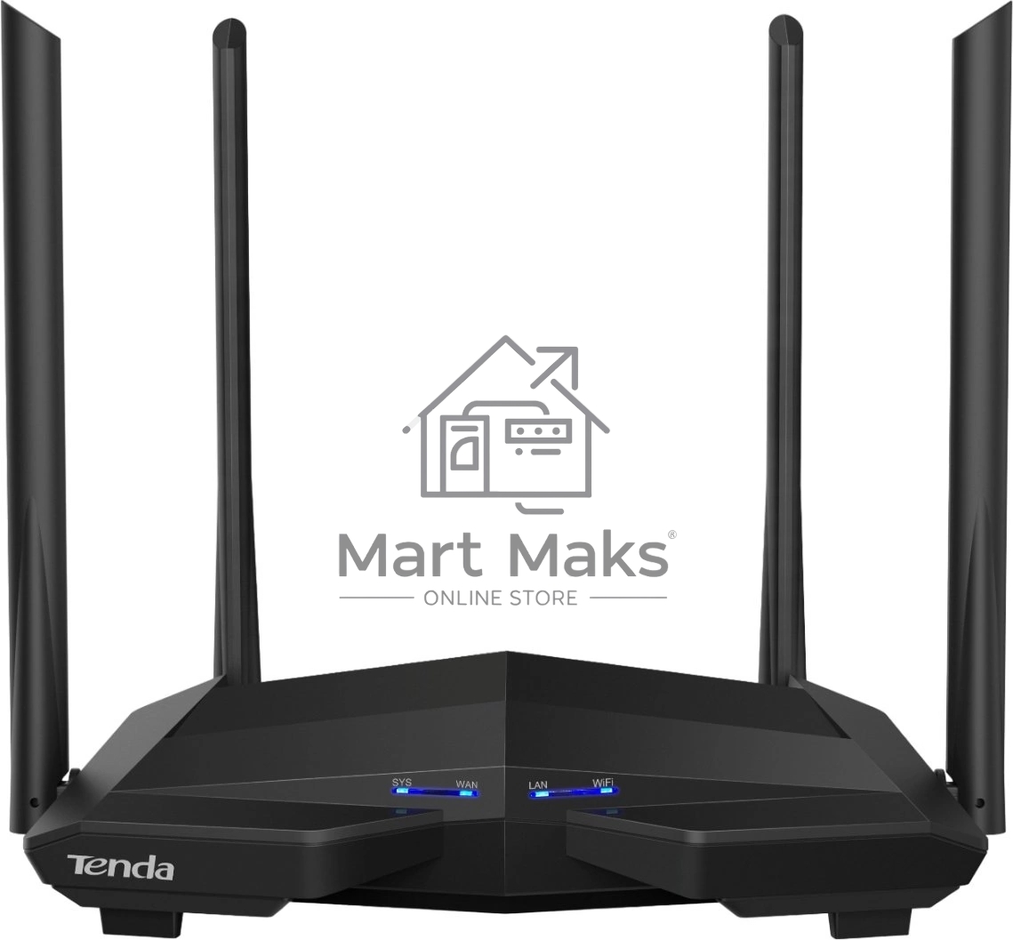 Маршрутизатор/роутер Wi-Fi TENDA 1200MBPS 1000M 3P AC10