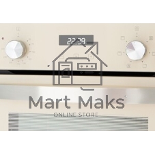 Шкаф духовой электрический Maunfeld EOEM516BG, 45 см, 51 л, бежевый, встраиваемый