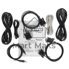 Источник бесперебойного питания CyberPower PR1500ELCDRT2U/1500 ВА/1350 Вт/USB/RJ-11/RJ-45/8 х IEC 320 C13 (компьютерная)
