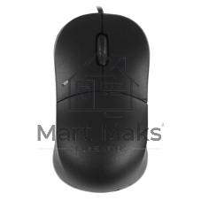 Мышь проводная Qumo Simple Office M92 черный, 1000 dpi, USB, кнопки - 3