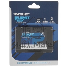 Накопитель SSD Patriot Burst Elite, 120Gb, SATA, 2.5