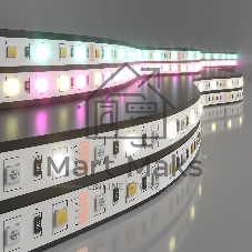 Лента светодиодная 60Led 14,4W IP20 RGB 4200K дневной белый (5050+5050 24V 60Led 14,4W IP20 RGBW)