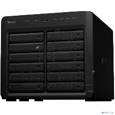 Сетевое хранилище Synology QC2.2GHz CPU/4Gb(up to 32Gb)/RAID 0,1,5,6,10/up to 12 SATA SSD/HDD (3.5