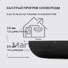 Сковорода Rondell Infinity RDA-573 круглая 28 см