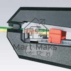 Щипцы для зачистки электропроводов KNIPEX KN-1262180 для снятия изоляции