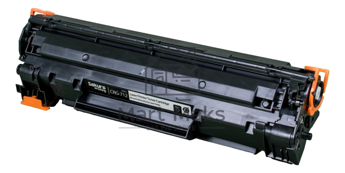 Картридж лазерный Sakura CRG712 для Canon LBP3010,LBP3100, черный, 1500 к.