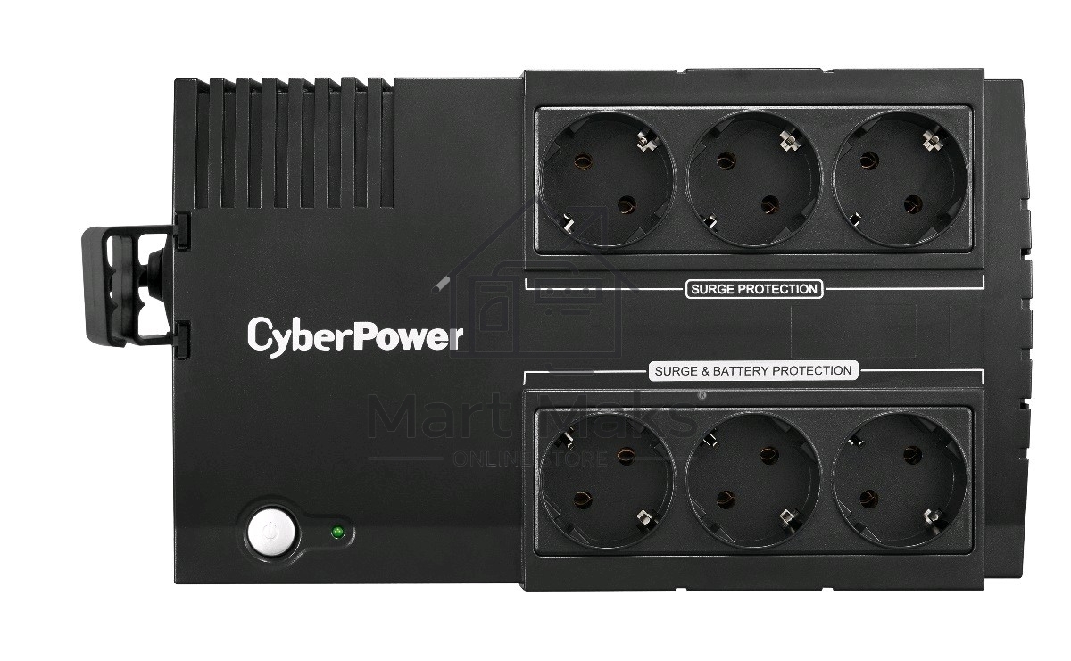 Источник бесперебойного питания CyberPower BS450E черный 450VA