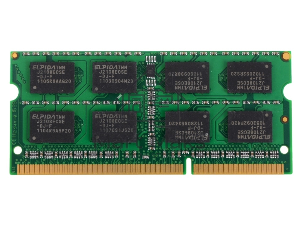Оперативная память Patriot, DDR3, 4GB (1x4 GB), 1600 MHz, CL11, SO-DIMM