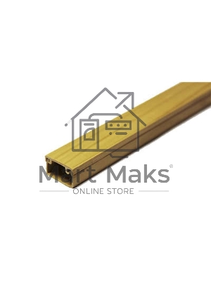 Кабель-канал 15х10 L2000 пластик с двойным замком сосна УралПак КК-3115010-200