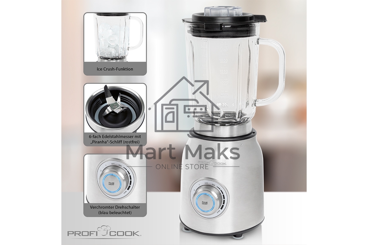 Блендер Profi Cook PC-UM 1207 inox