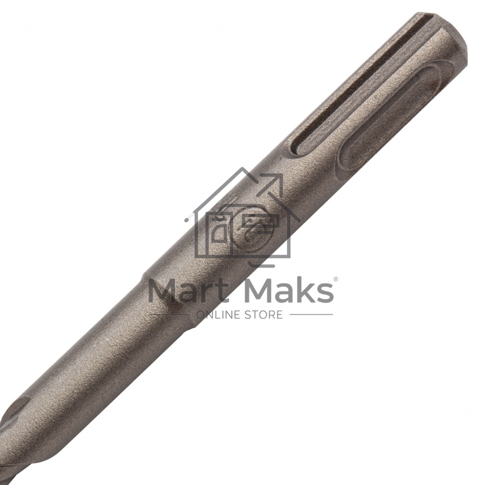 Бур по бетону, двойная спираль, Cobalt W-tip, 10x310 мм, SDS PLUS Denzel