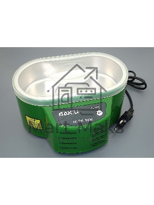 Ультразвуковая ванна BAKU BK-9030 зеленая, 0.6 л, 35 Вт