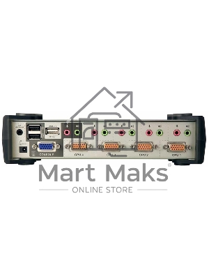 Переключатель ATEN 4-Port PS/2-USB VGA/Audio KVMP Switch with OSD