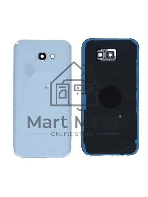 Задняя крышка для Samsung A720 Galaxy A7 (2017) синяя