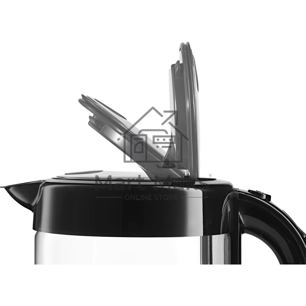 Чайник электрический Bosch TWK70B03 1.7л. 2400Вт черный (корпус: стекло)