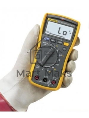 Мультиметр FLUKE 117цифровая 600мА Диод тест черный, желтый 0,55кг