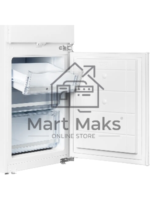 Встраиваемый холодильник Kuppersberg RBN 1760, High-Tech, объем 237 л, скользящий фасад, электронное управление, No Frost, антибактериальный пластик, звуковой сигнал при открытой дверце, перенавешиваемые двери, LED освещение, уровень шума 41 дБ, энергоэфф