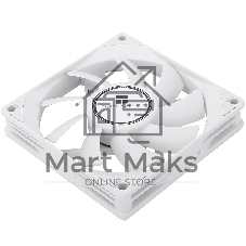 Вентилятор корпусный Thermalright TL-8015W (80x80x15mm, 4-pin PWM, 28.4CFM, 23.3dBA, 2200RPM, White)
