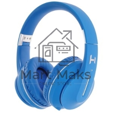 Беспроводные/проводные наушники Harper HB-413 синий, накладные, Bluetooth + проводной, до 8 ч