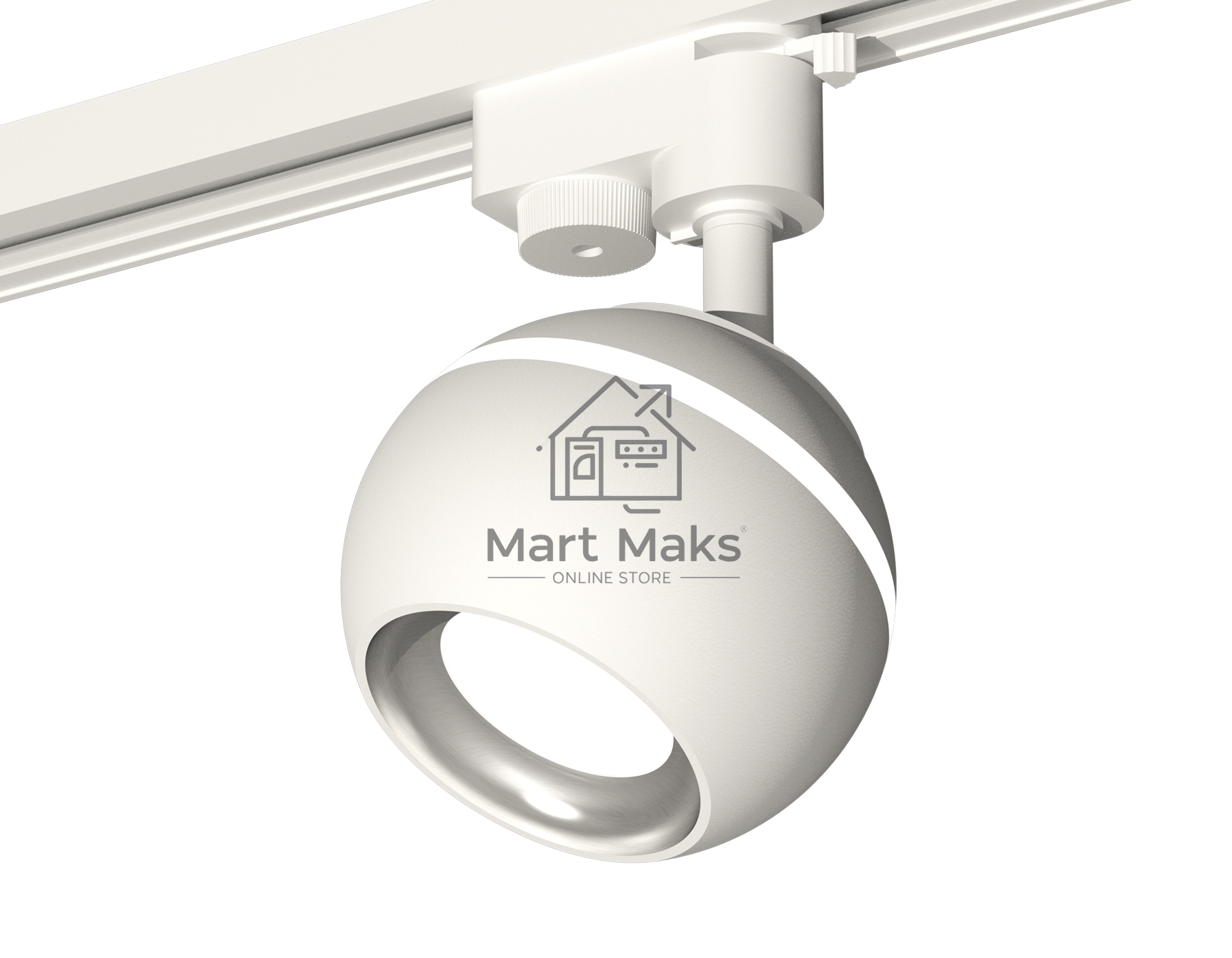 Светильник Ambrella light XT1101002 SWH/PSL белый песок/серебро полированное MR16 GU5.3 LED 3W 4200K (A2520, C1101, N7022)