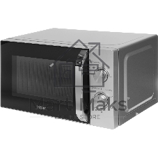 Микроволновая печь Haier HMB-MM208SA серебристый/черный, 20 л, 800 Вт, переключатели - поворотный механизм