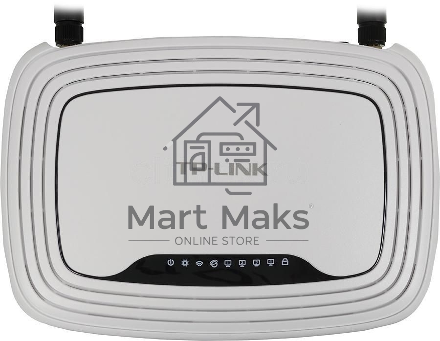 Маршрутизатор беспроводной TP-Link TL-WR841N 10/100BASE-TX