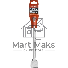 Зубило ЗУБР 29233-40-250МАСТЕР плоское широкое SDS+ 40х250мм