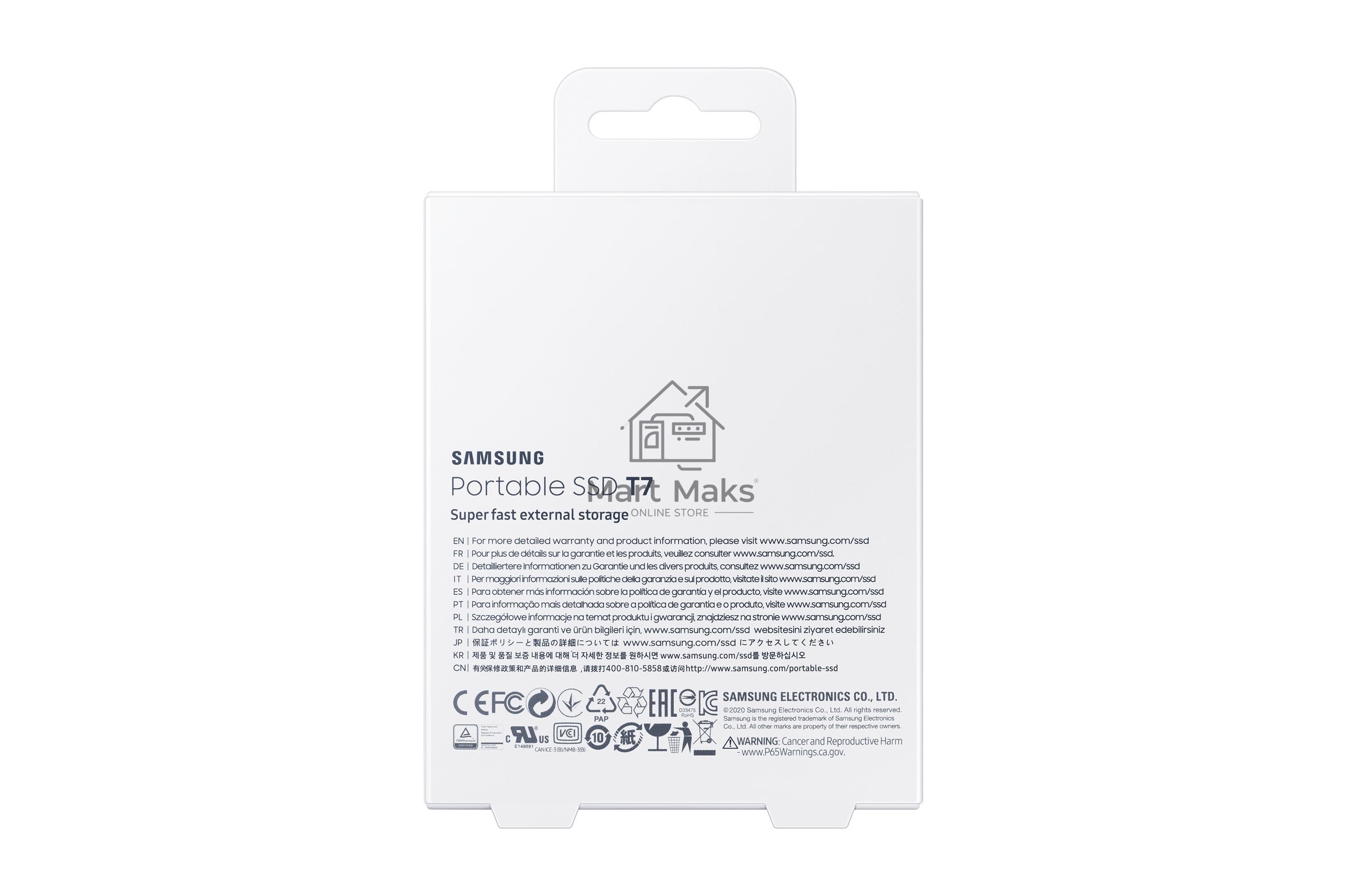 Накопитель SSD Samsung 1Tb USB-C MU-PC1T0H/WW T7 1.8