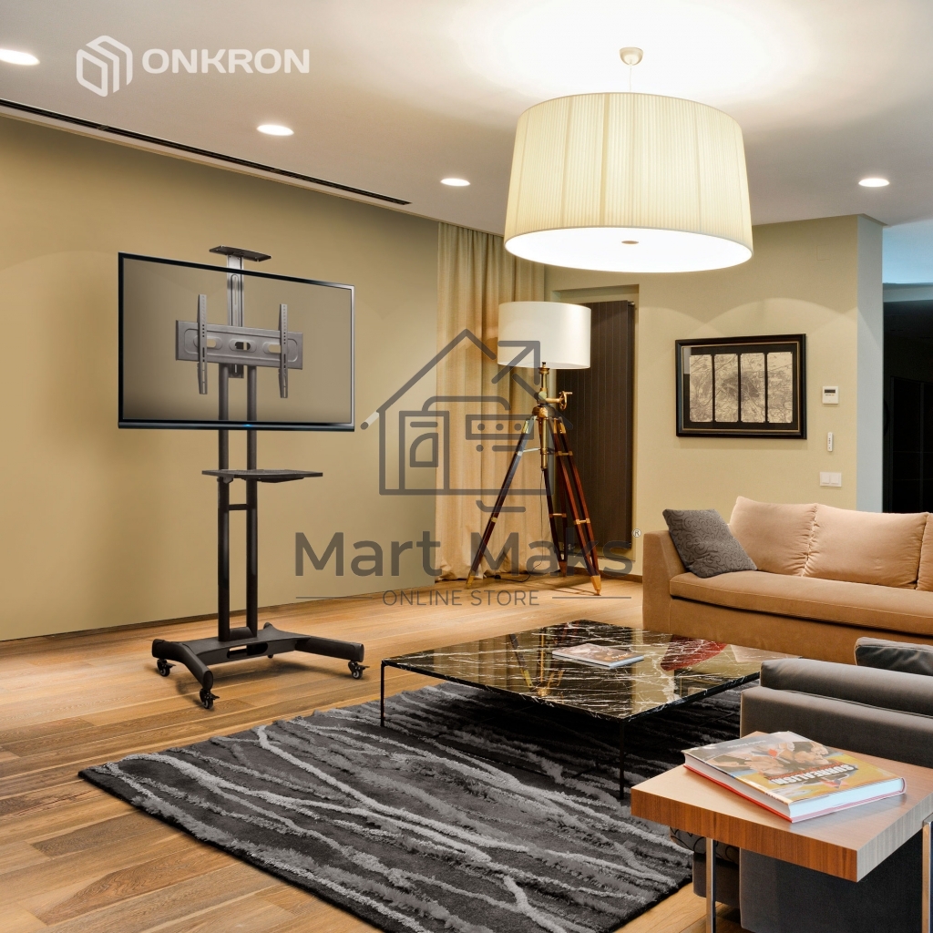 Мобильная стойка ONKRON TS1551 черный