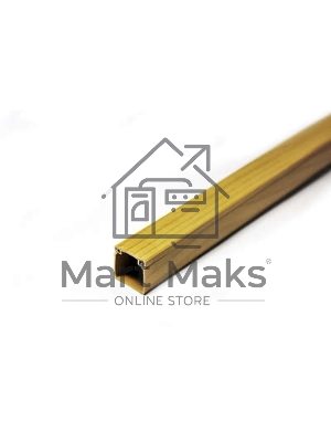 Кабель-канал 12х12 L2000 пластик с двойным замком сосна УралПак КК-3112012-200