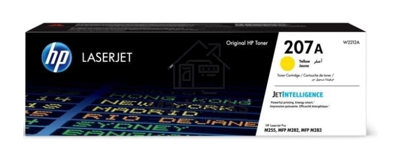 Картридж лазерный HP 207A желтый для M255/MFP M282/M283 1250 стр