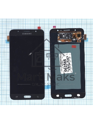 Дисплей для Samsung Galaxy J7 (2016) SM-J710F в сборе с тачскрином (OLED) черный