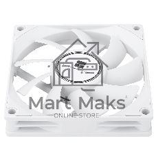 Вентилятор корпусный Thermalright TL-8015W (80x80x15mm, 4-pin PWM, 28.4CFM, 23.3dBA, 2200RPM, White)
