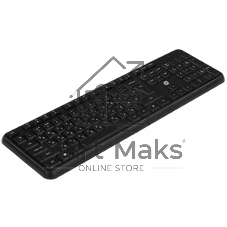 Комплект клавиатура+мышь Oklick S277W беспроводной, USB, 1600 DPI, чёрный
