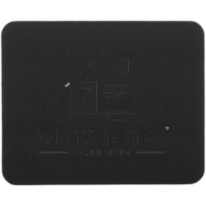 Коврик для мыши Gembird MP-BLACK, черный, размеры 250x200x2мм, полиэстер/резина