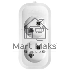 Удлинитель бытовой Smartbuy (SBE-10-2-03-N) 2 гнз х 3,0 м (10А/2.2 кВт, ПВС 2х1.0)